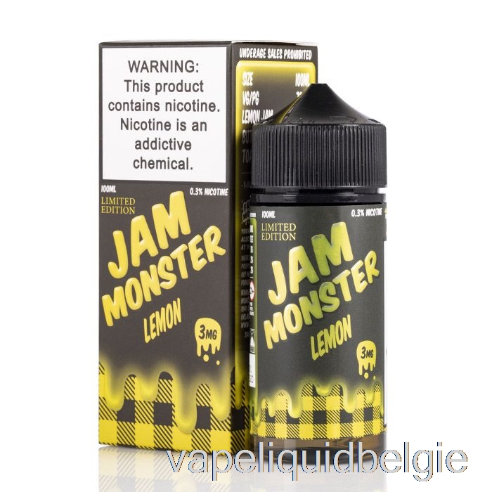 Vape Vloeibare Citroen - Jammonster - 100ml 3mg